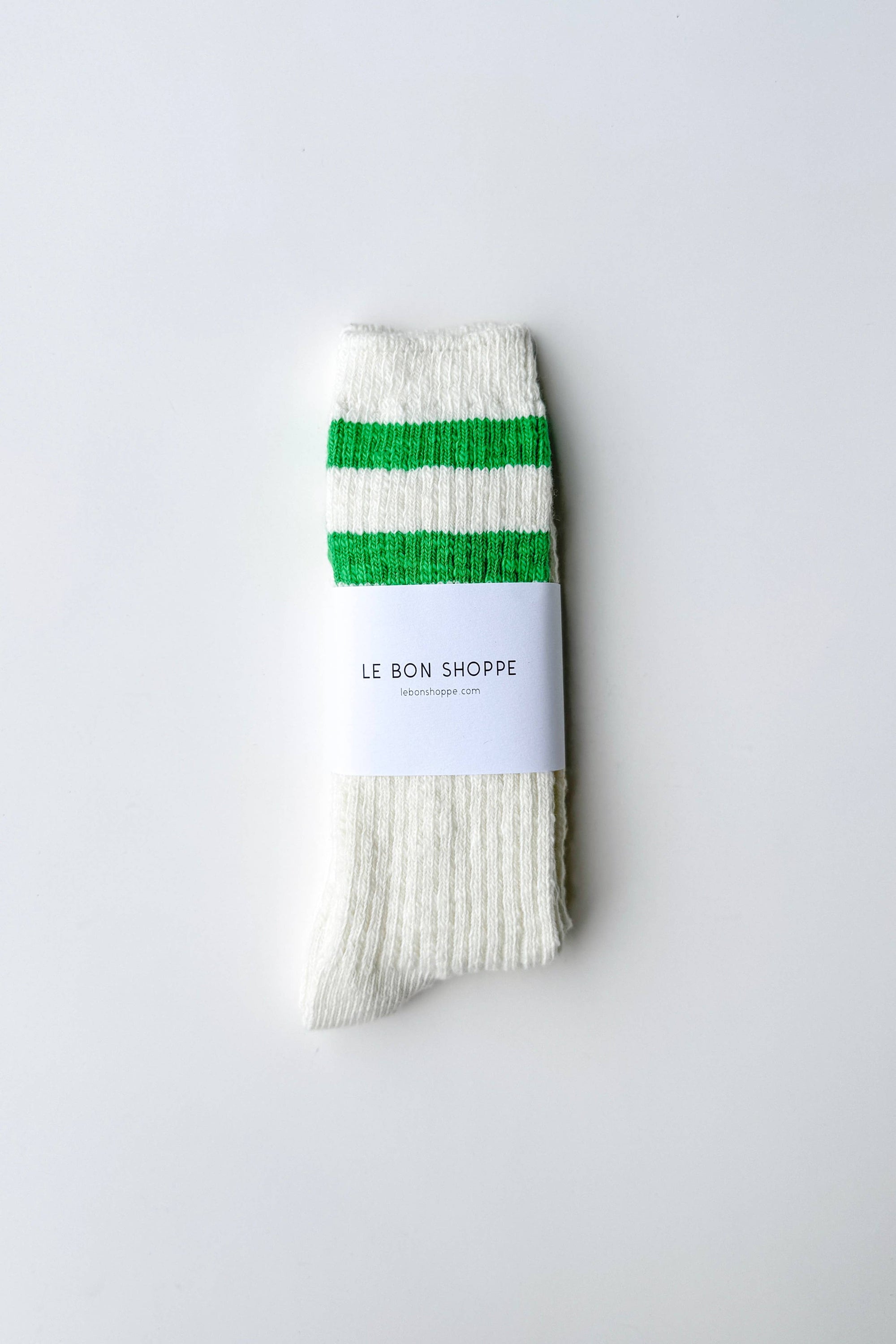 Cottage Varsity Socks, White Varsity