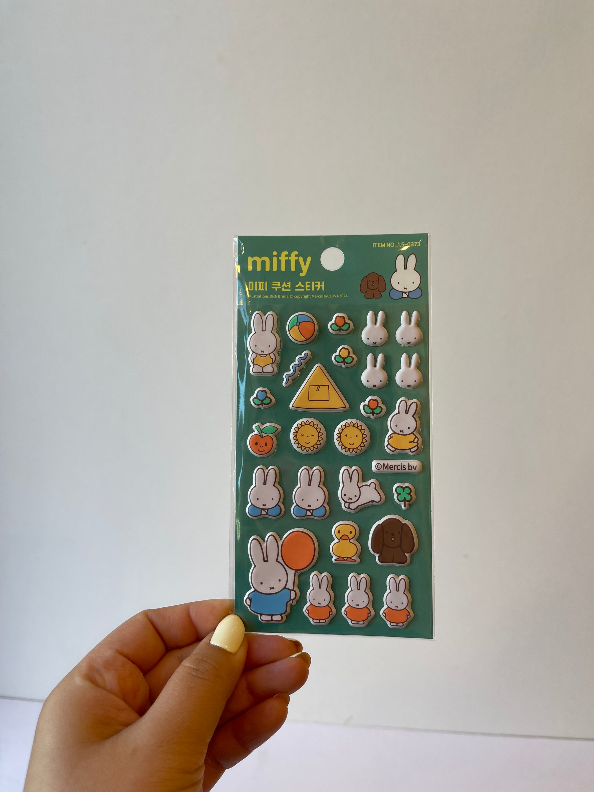Miffy Soft Cushion Sticker Pack