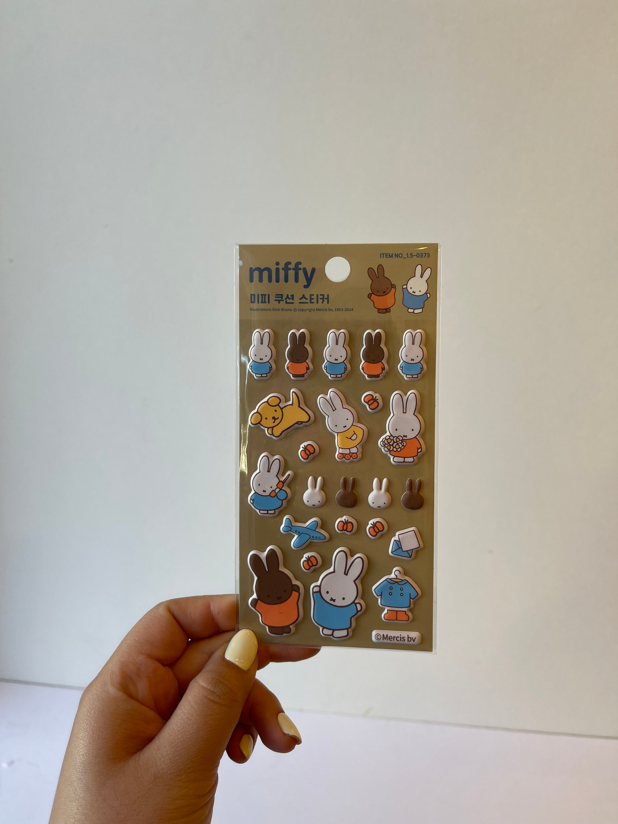 Miffy Soft Cushion Sticker Pack