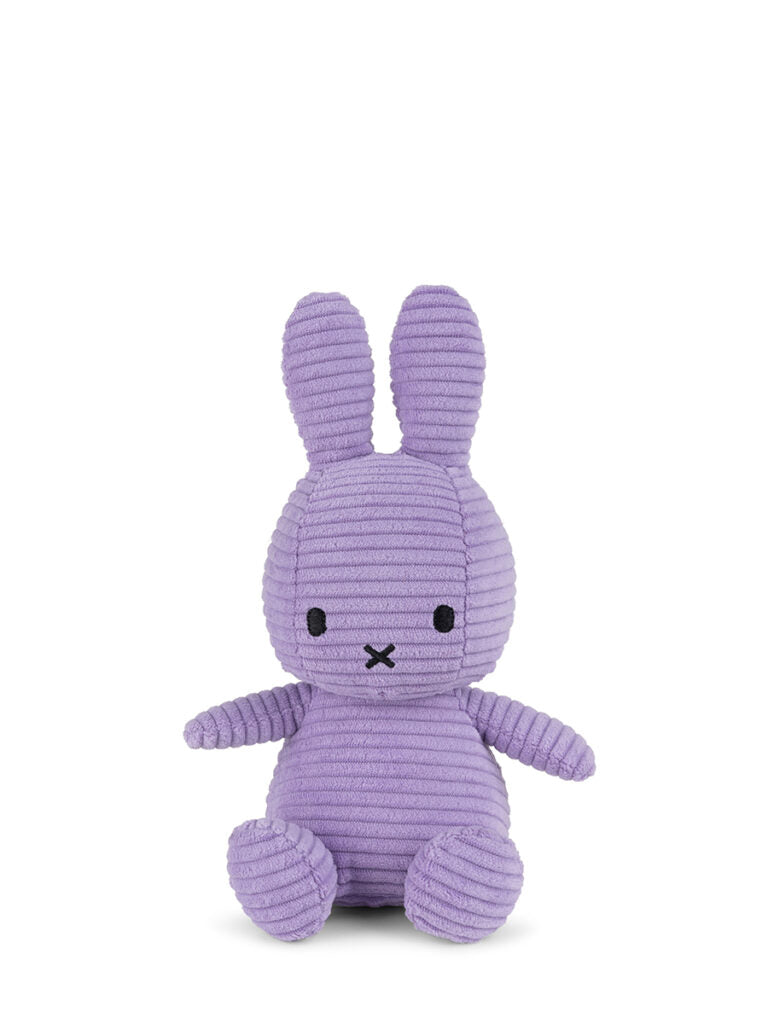 Miffy Eco Corduroy Plush 9", Lilac