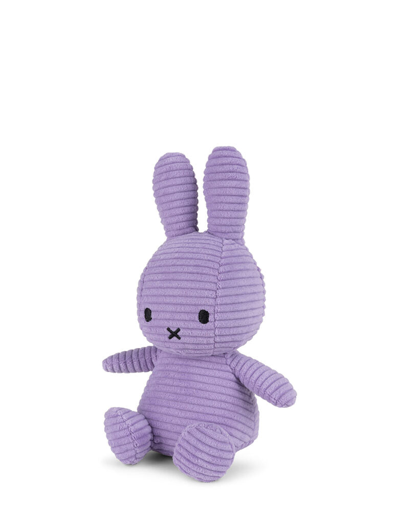 Miffy Eco Corduroy Plush 9", Lilac