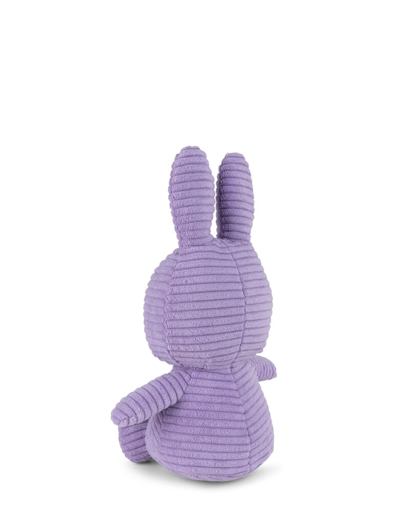 Miffy Eco Corduroy Plush 9", Lilac