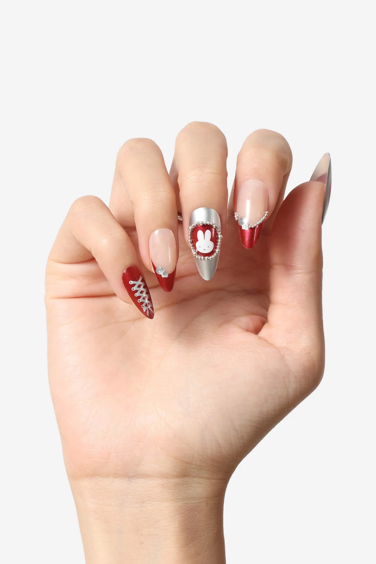 Miffy Red Press-on Nails