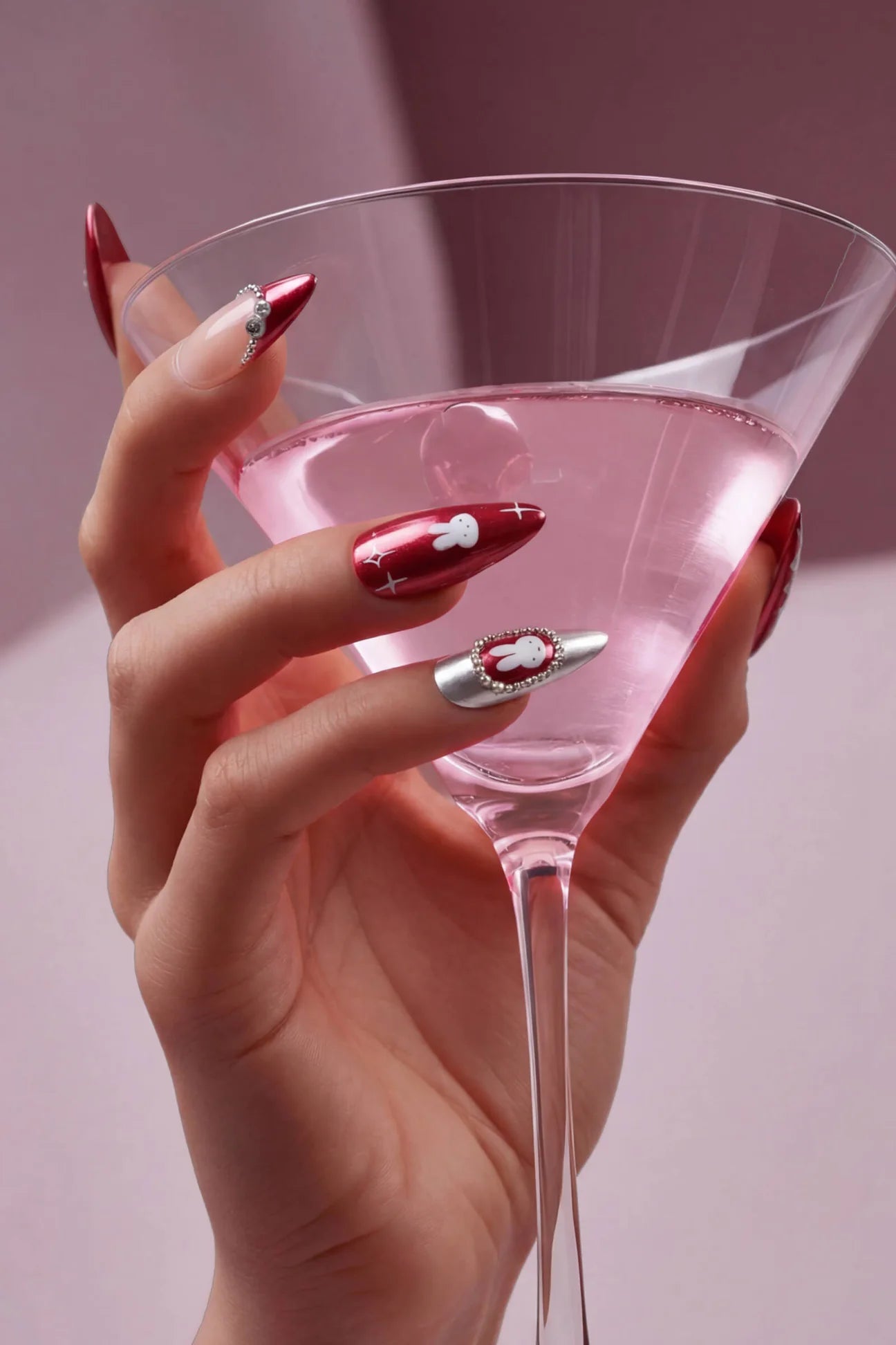 Miffy Red Press-on Nails