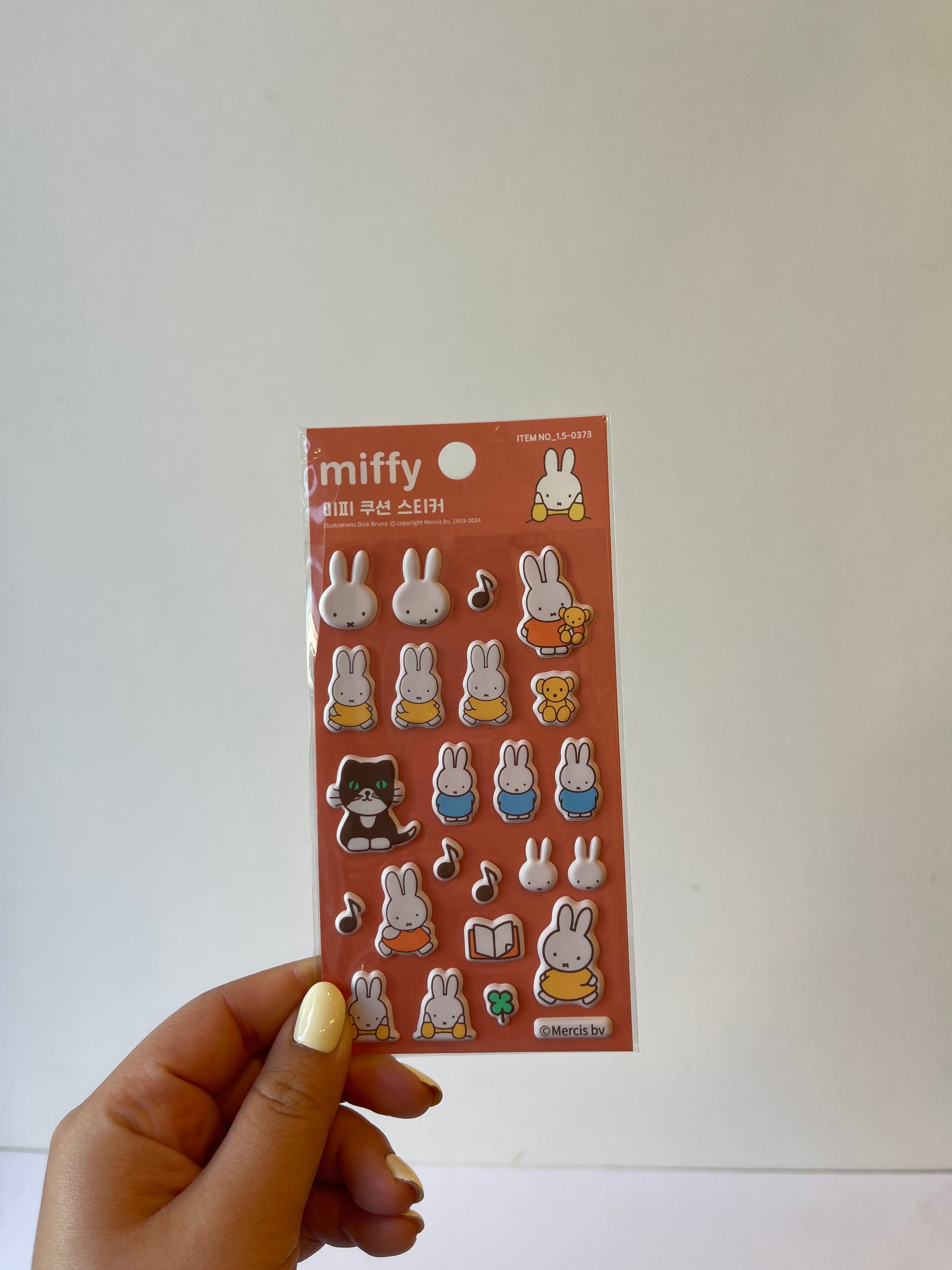 Miffy Soft Cushion Sticker Pack