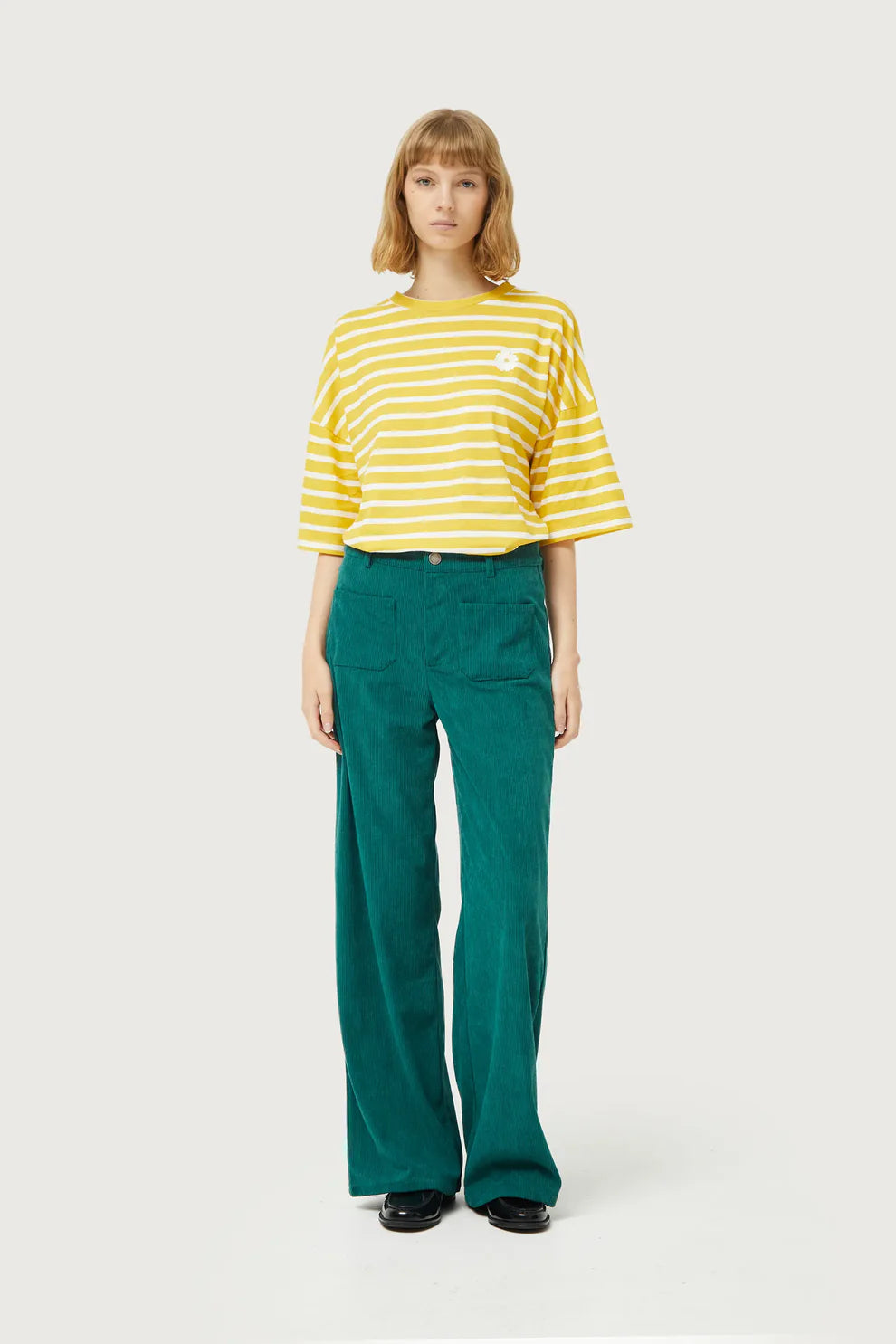 Corduroy Pants, Emerald