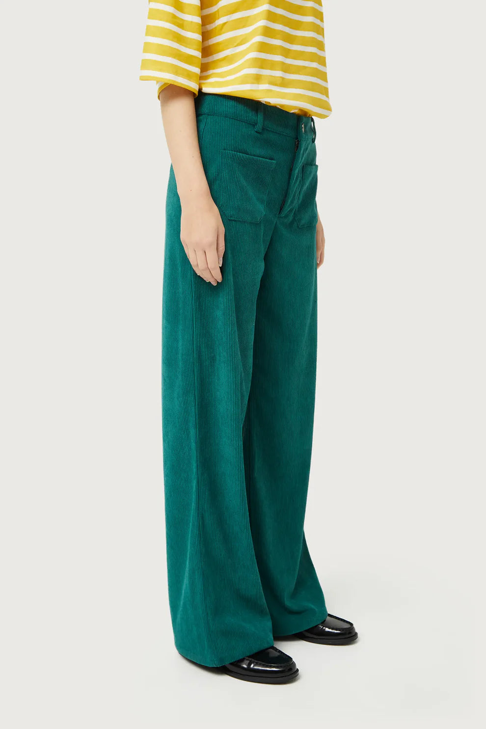 Corduroy Pants, Emerald