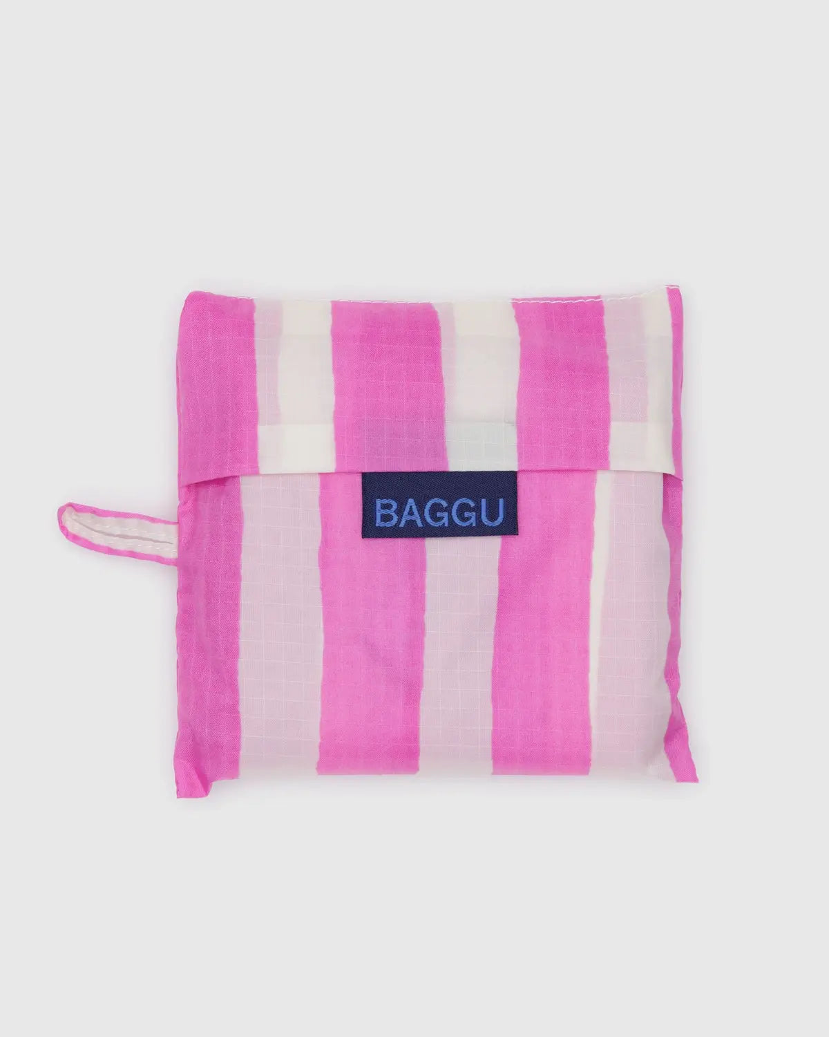Standard Baggu, Pink Painted Stripe