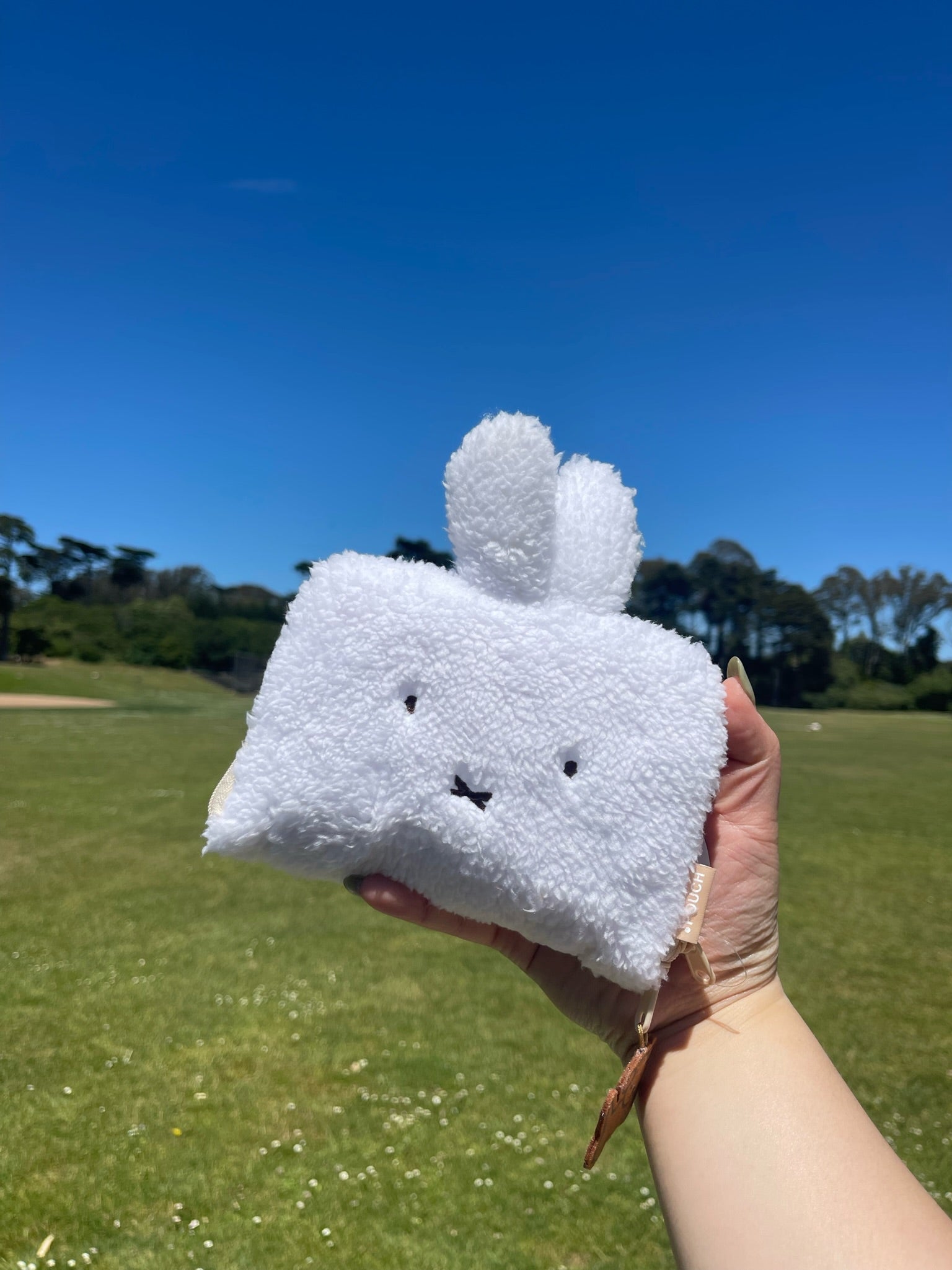 Miffy Head Plush Wallet