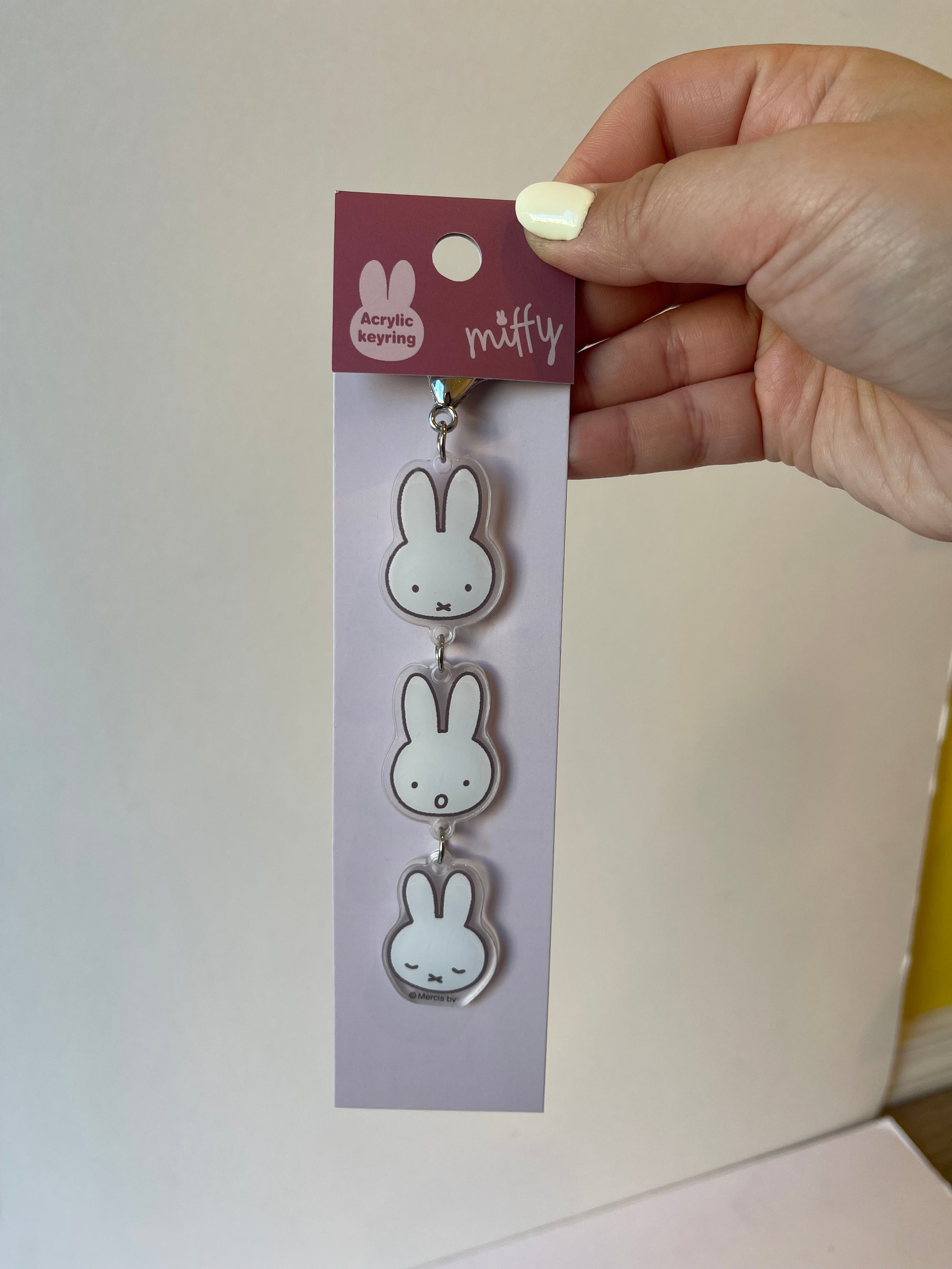 Miffy Acrylic Keychains, Miffy