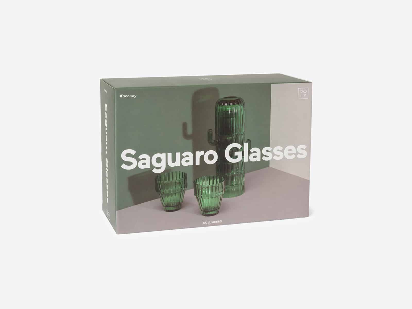 Stackable Glasses, Saguaro
