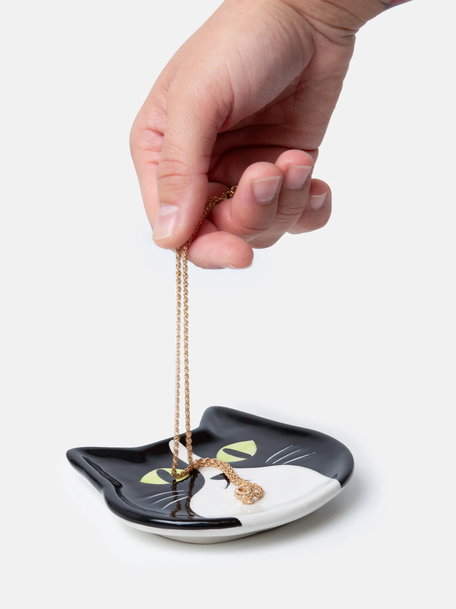 Ceramic Trinket Tray, Cat