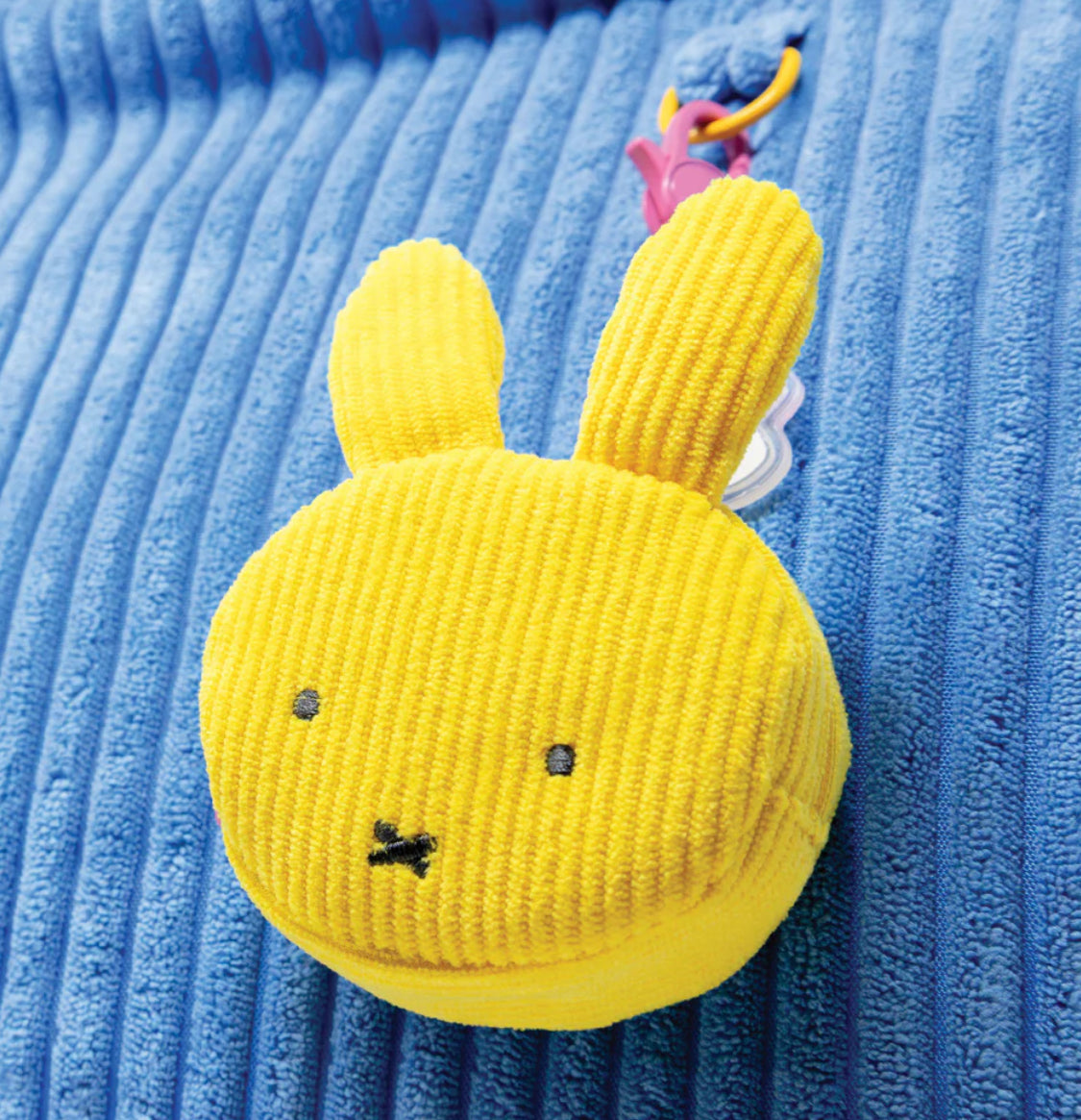 Miffy Corduroy Head Blind Box Coin Bag Charms with Stickers
