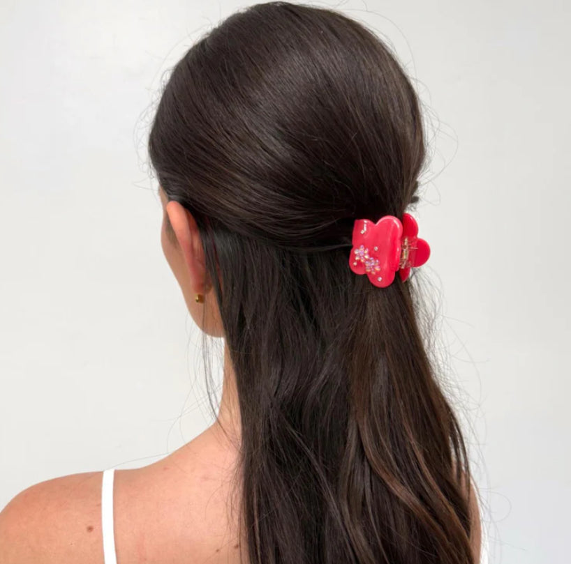 Sangria Bloom Midi Blossom Clip