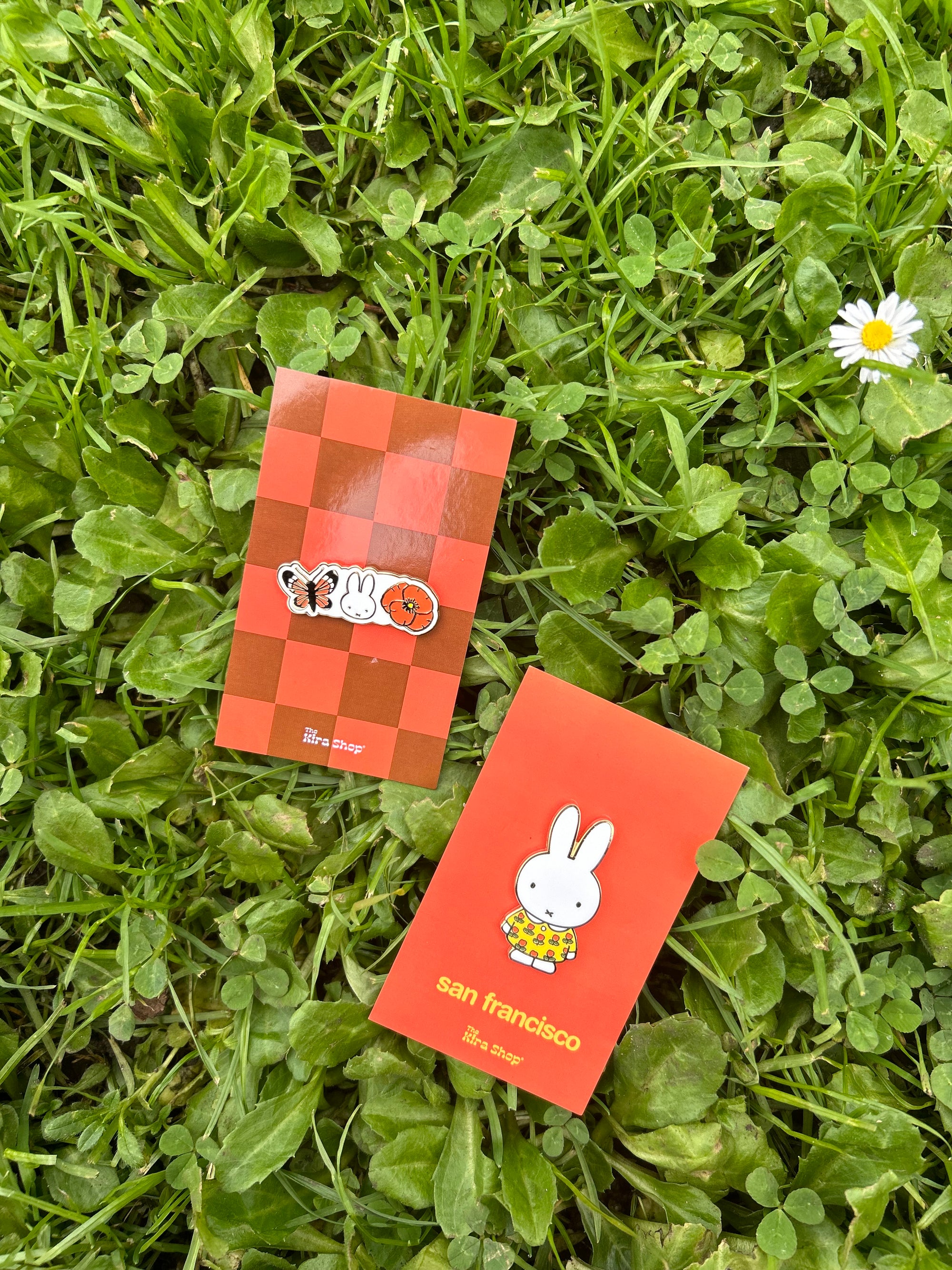 Miffy SF Butterfly Enamel Pin