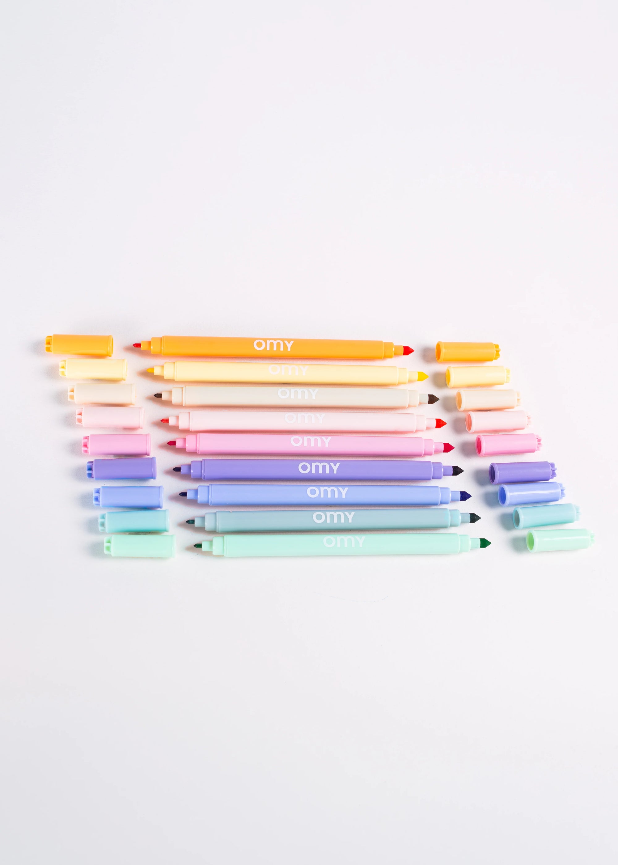 Pastel Markers, Set of 9