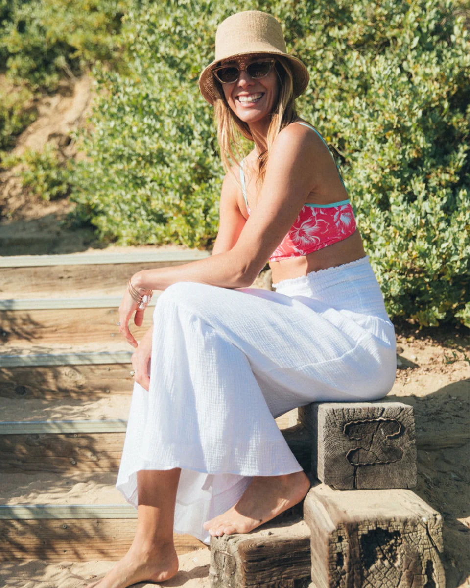 Flowy Maxi Skirt, White