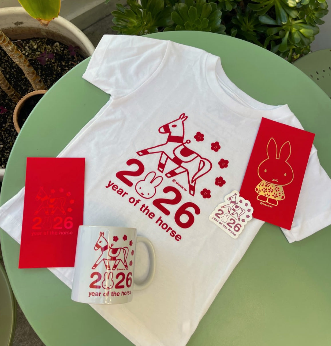 Miffy Year of the Horse Kids Tee