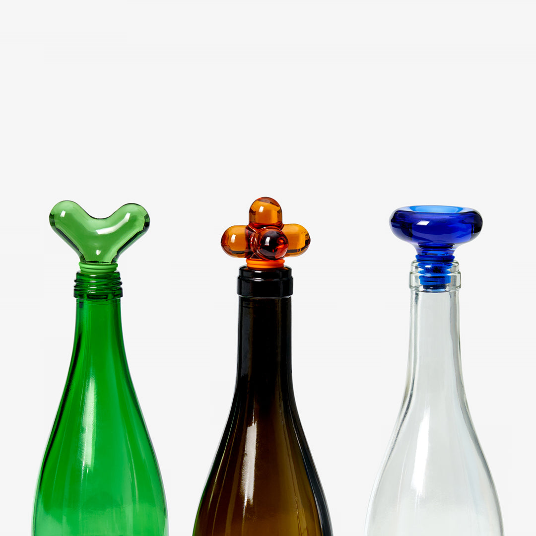 Hobknob Bottle Stopper, Green