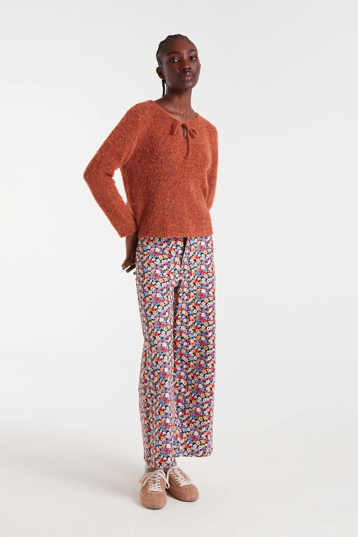 Trousers, Autumn Floral