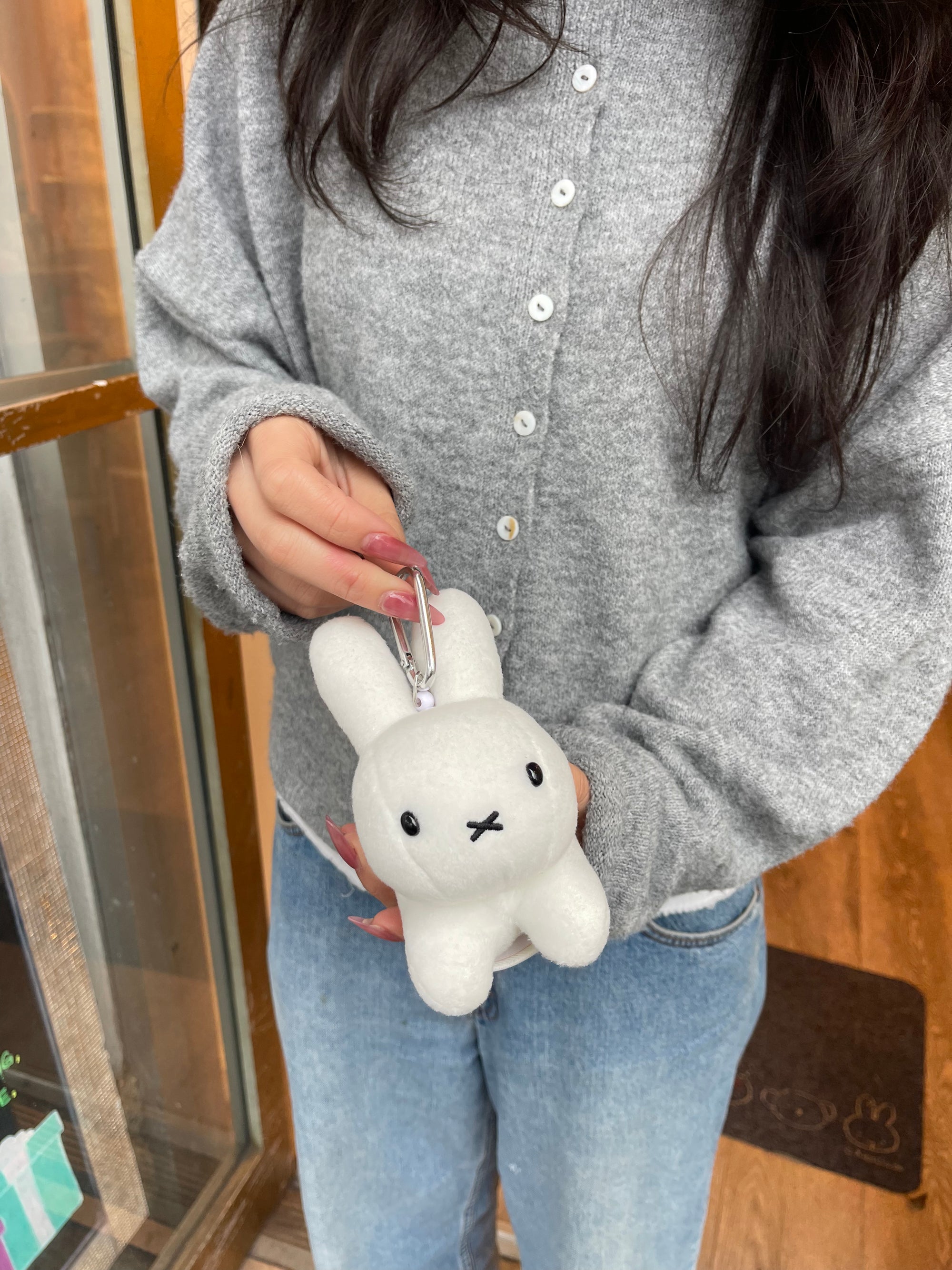 Miffy Hopping Plush Card Holder