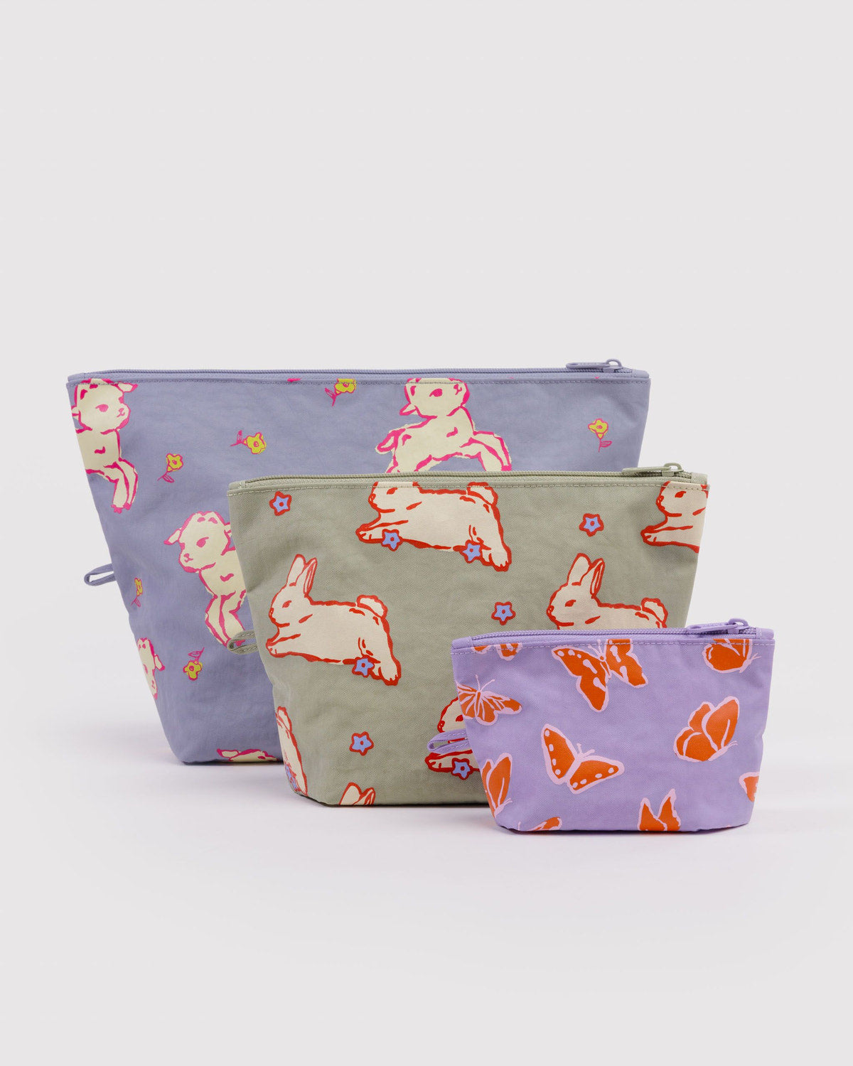 Go Pouch Set, Spring Animals