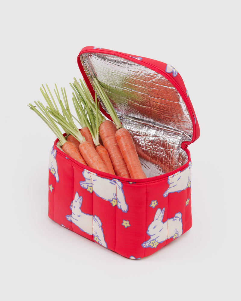 Puffy Lunch Bag, Bunnies