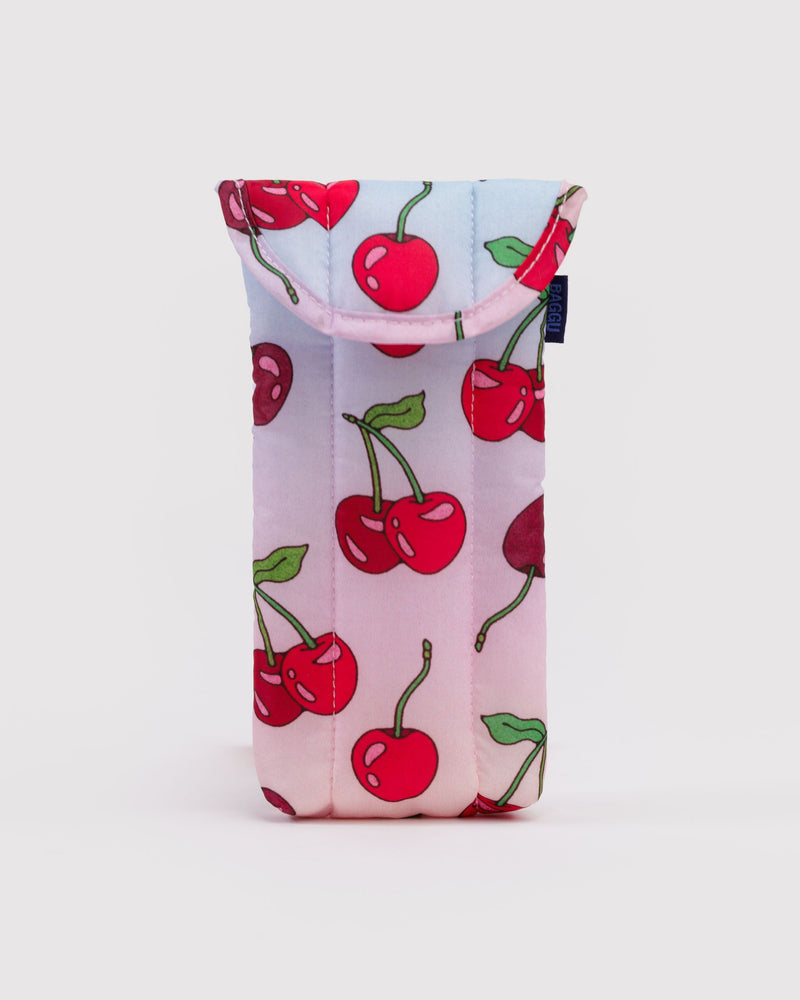 Puffy Glasses Sleeve, Cherries