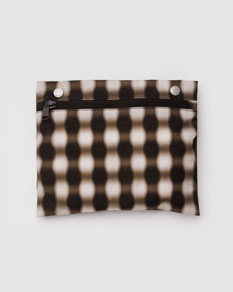 Everyday Cloud Bag, Blurred Gingham Brown