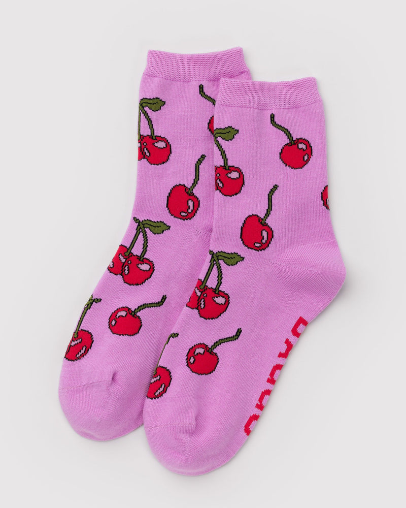 Crew Sock, Cherries