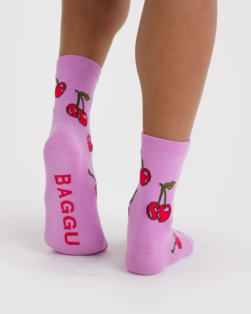 Crew Sock, Cherries