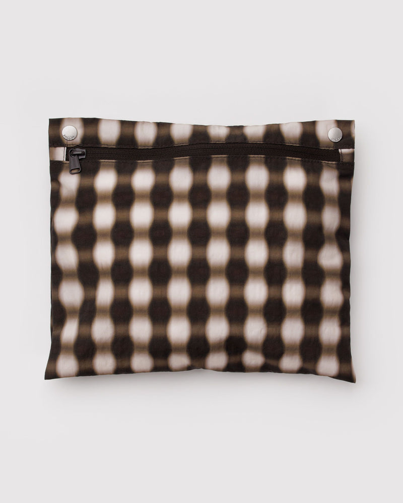 Cloud Carry-On, Blurred Gingham Brown