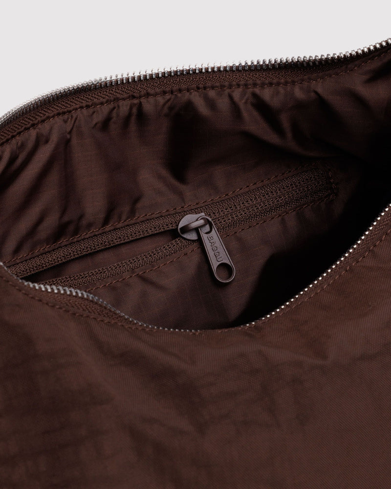 Nylon Meringue Bag, Coffee