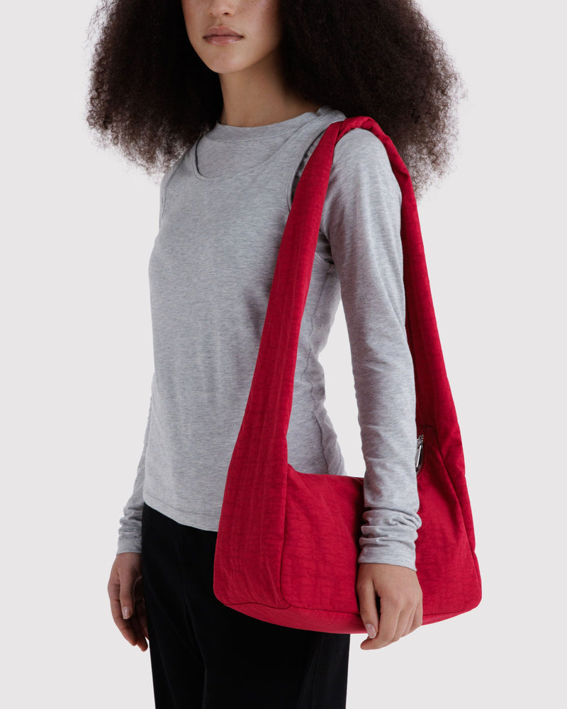 Nylon Meringue Bag, Cherry