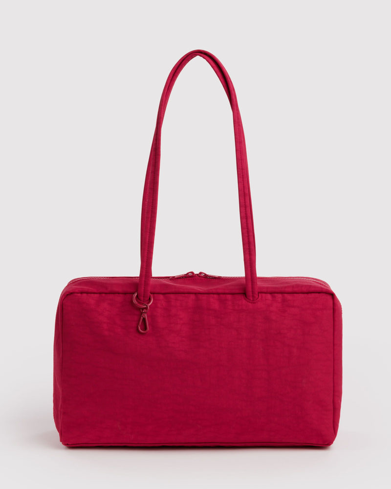 Medium Bowler Bag, Cherry