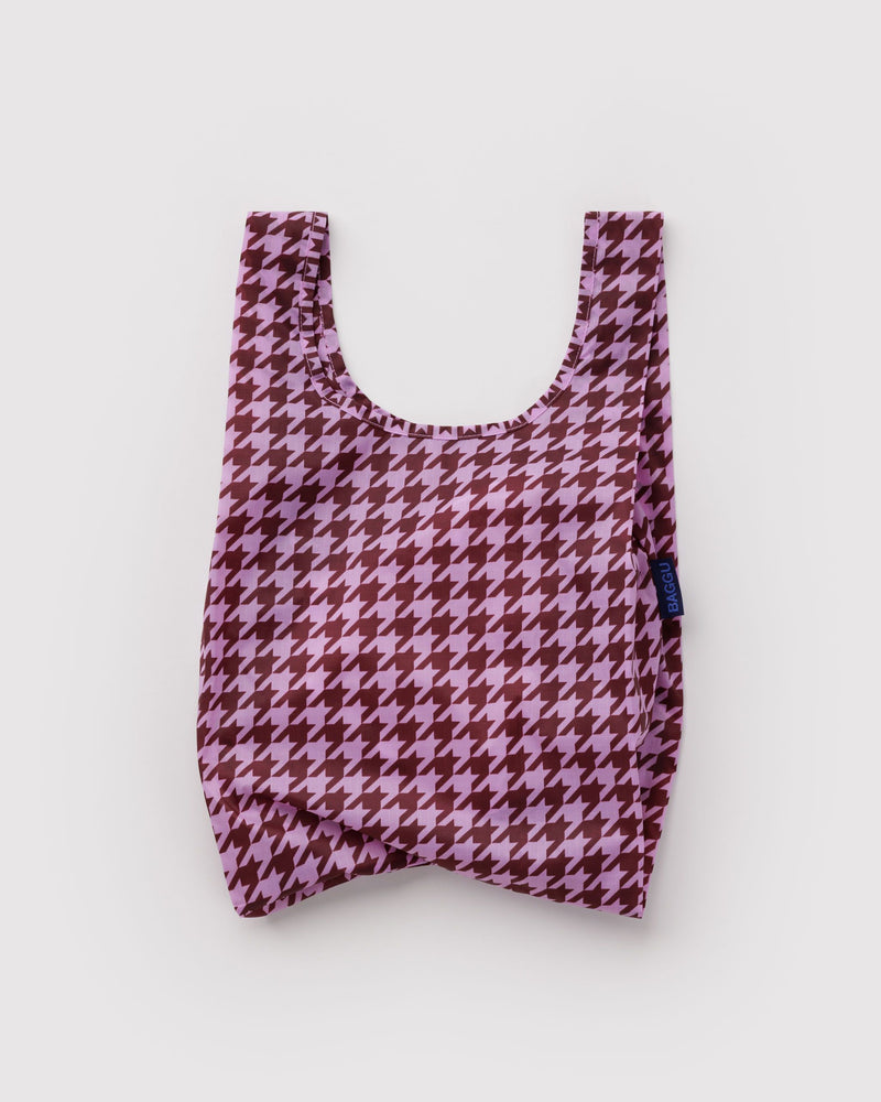 Baby Baggu, Pink Houndstooth