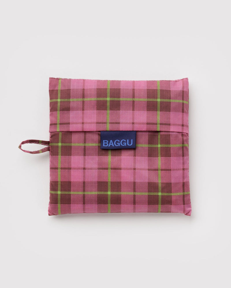 Big Baggu, Azalea Tartan Pink