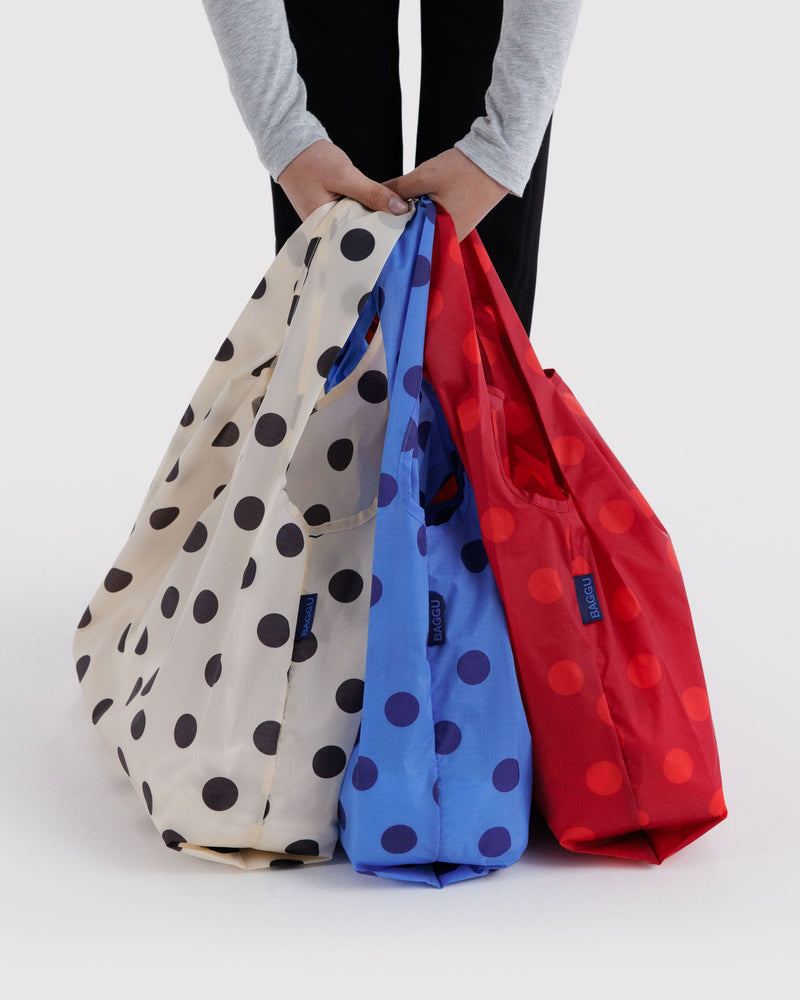Standard Baggu Set of 3, Polka Dot Mix