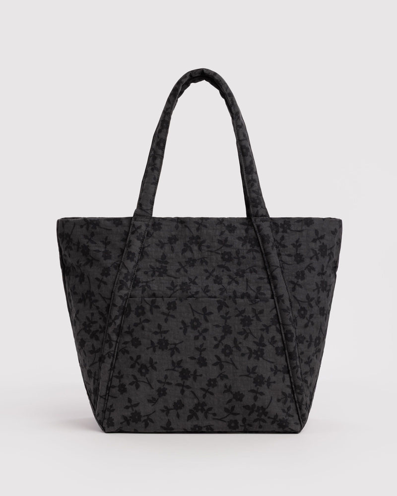 Cloud Bag, Charcoal Ditsy Floral