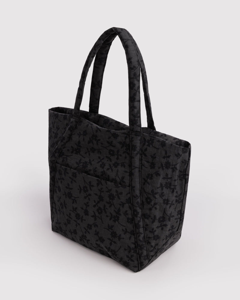 Cloud Bag, Charcoal Ditsy Floral