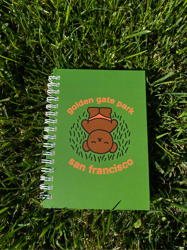 Boris SF Golden Gate Park Pocket Notebook