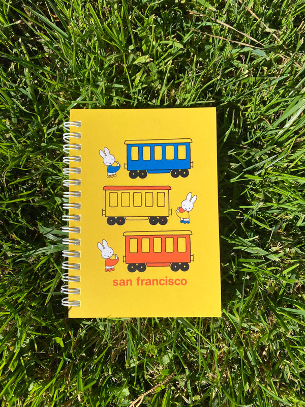 Miffy SF Trolley Pocket Notebook