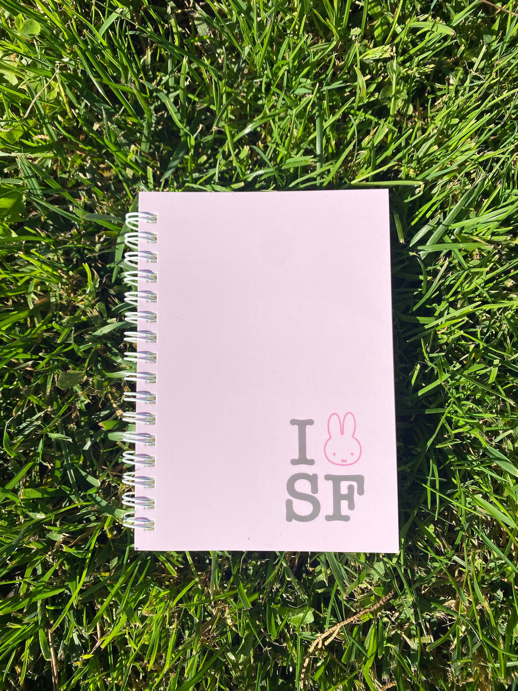 I Miffy SF Graphic Pocket Notebook, Pink