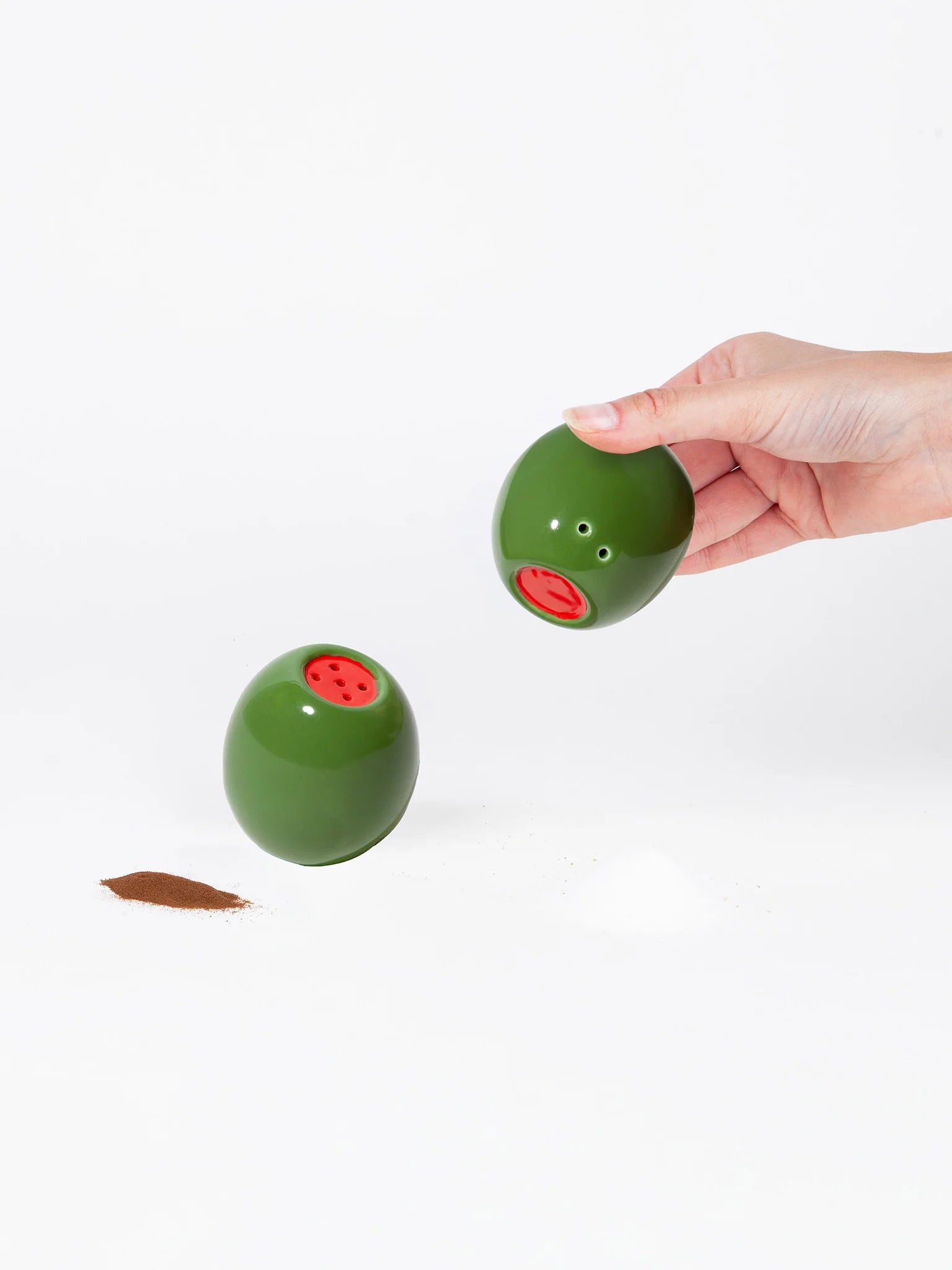 Salt and Pepper Shakers, Olives