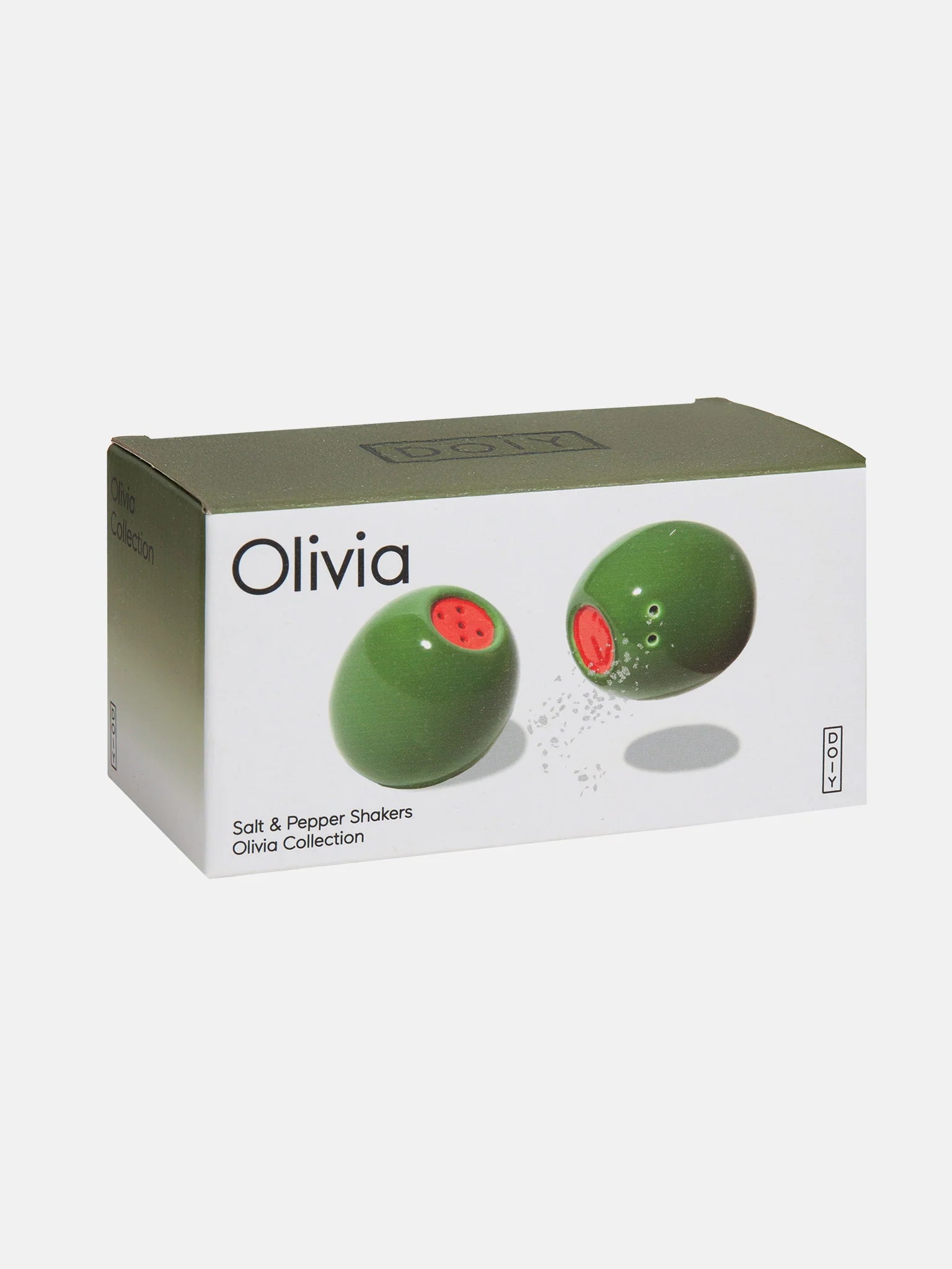 Salt and Pepper Shakers, Olives