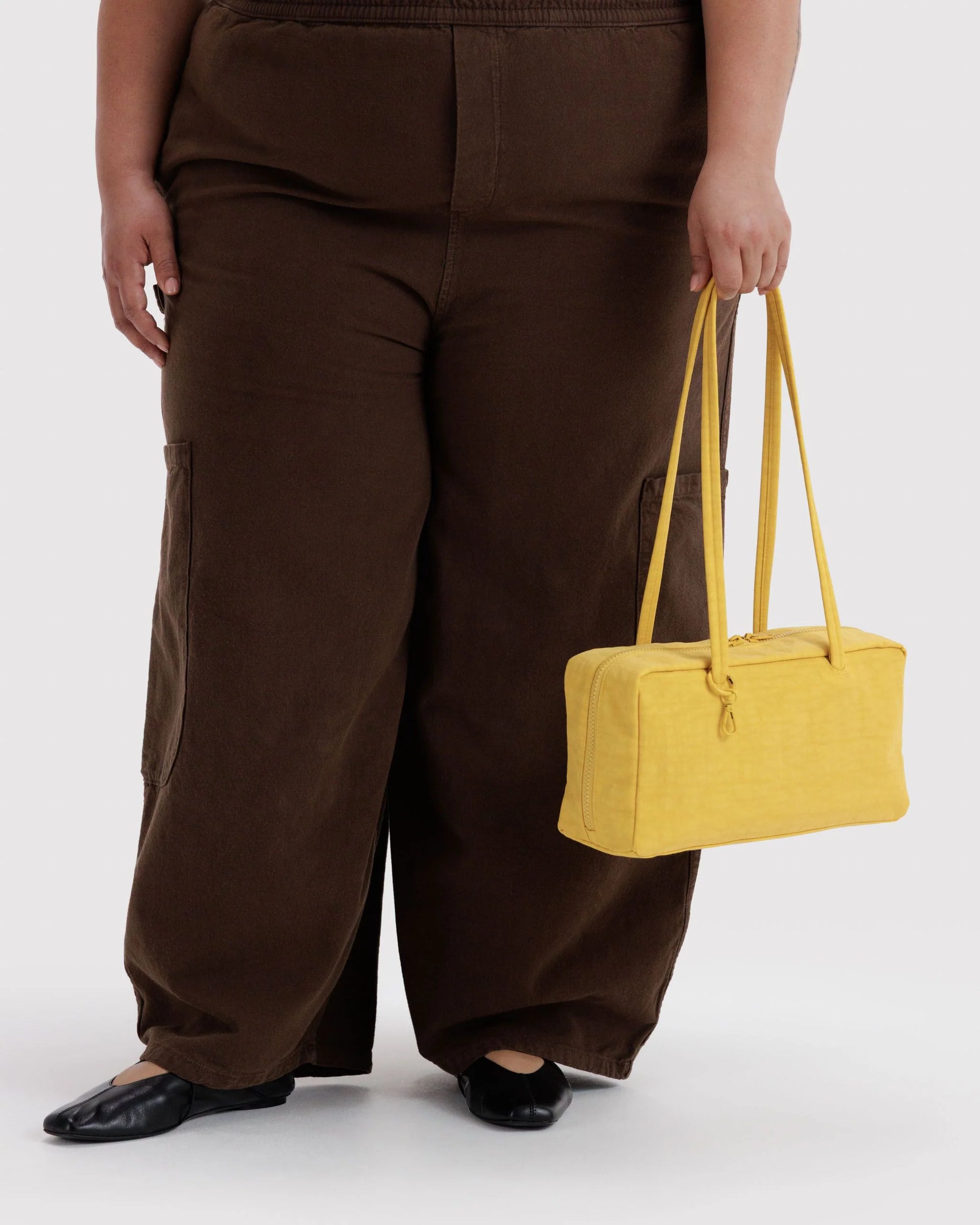 Nylon Bowler Bag, Sunflower