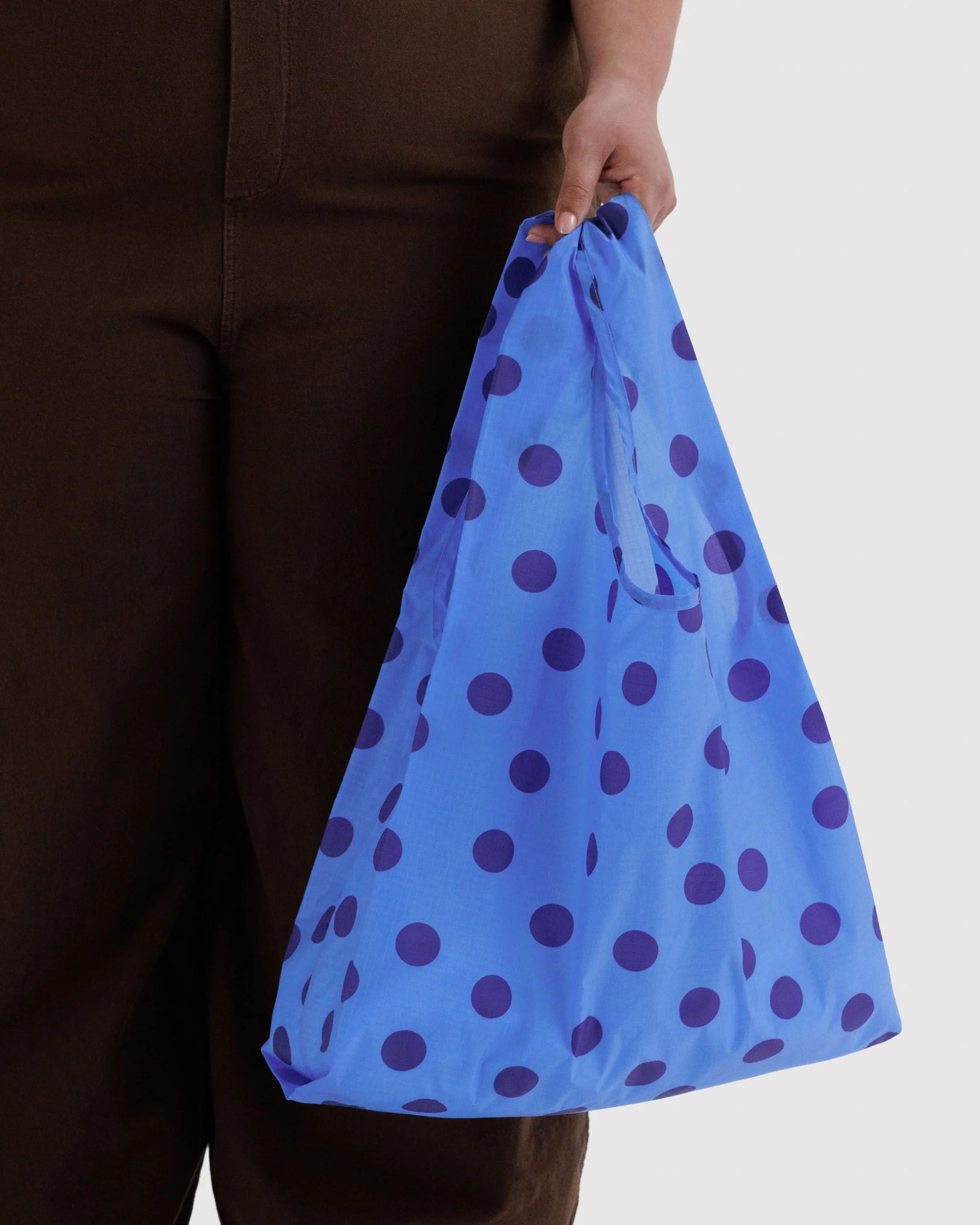 Standard Baggu, Blue Polka Dot