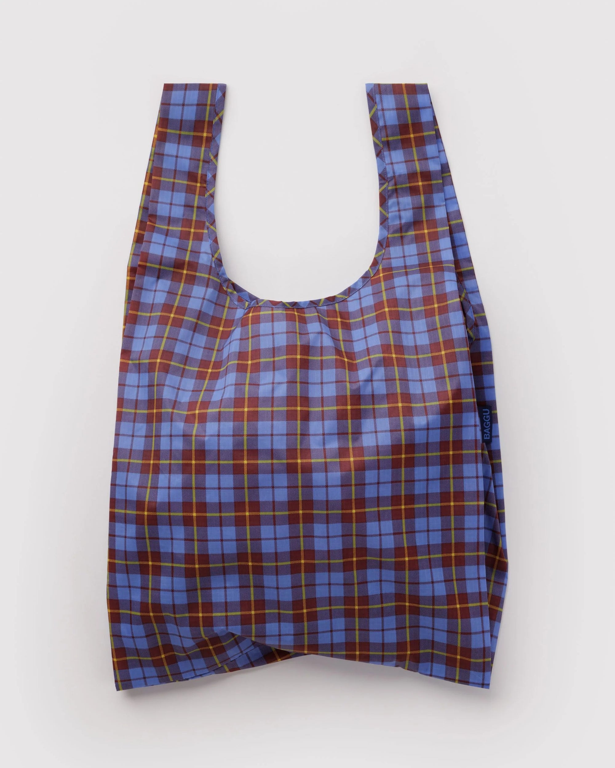 Standard Baggu, Blue Tartan