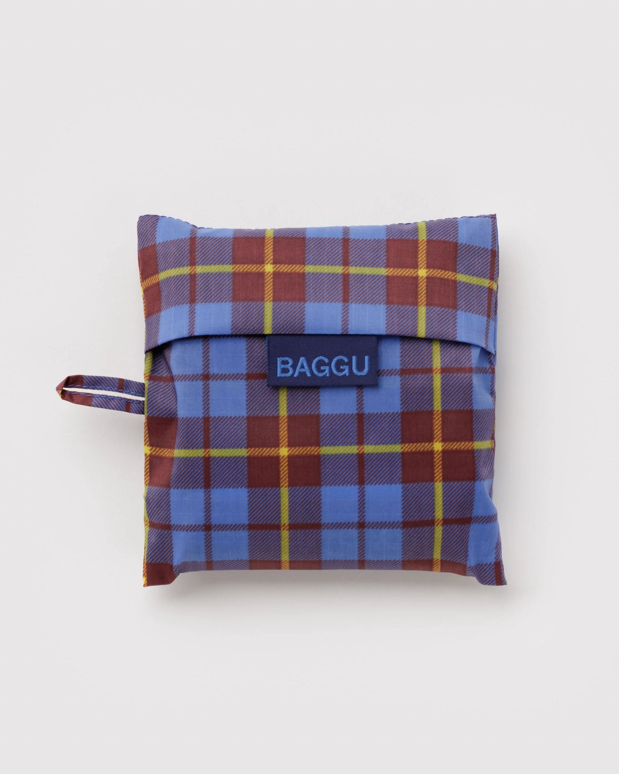 Standard Baggu, Blue Tartan