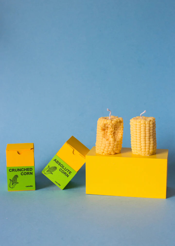 Crunched Corn Candle